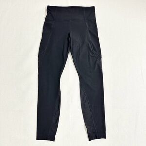 Athleta Leggings Women Size Small Black 26” Inseam With pockets